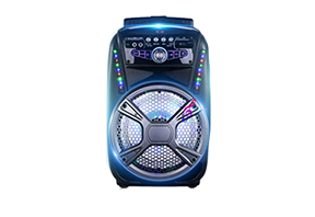 Colorful LED Light Open-air Dancing Trolley Speaker